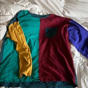 Colorful long sleeve
